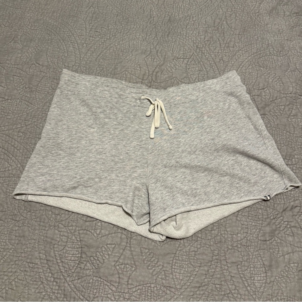 GAP Heather Gray Drawstring Sweat Shorts Size XL
